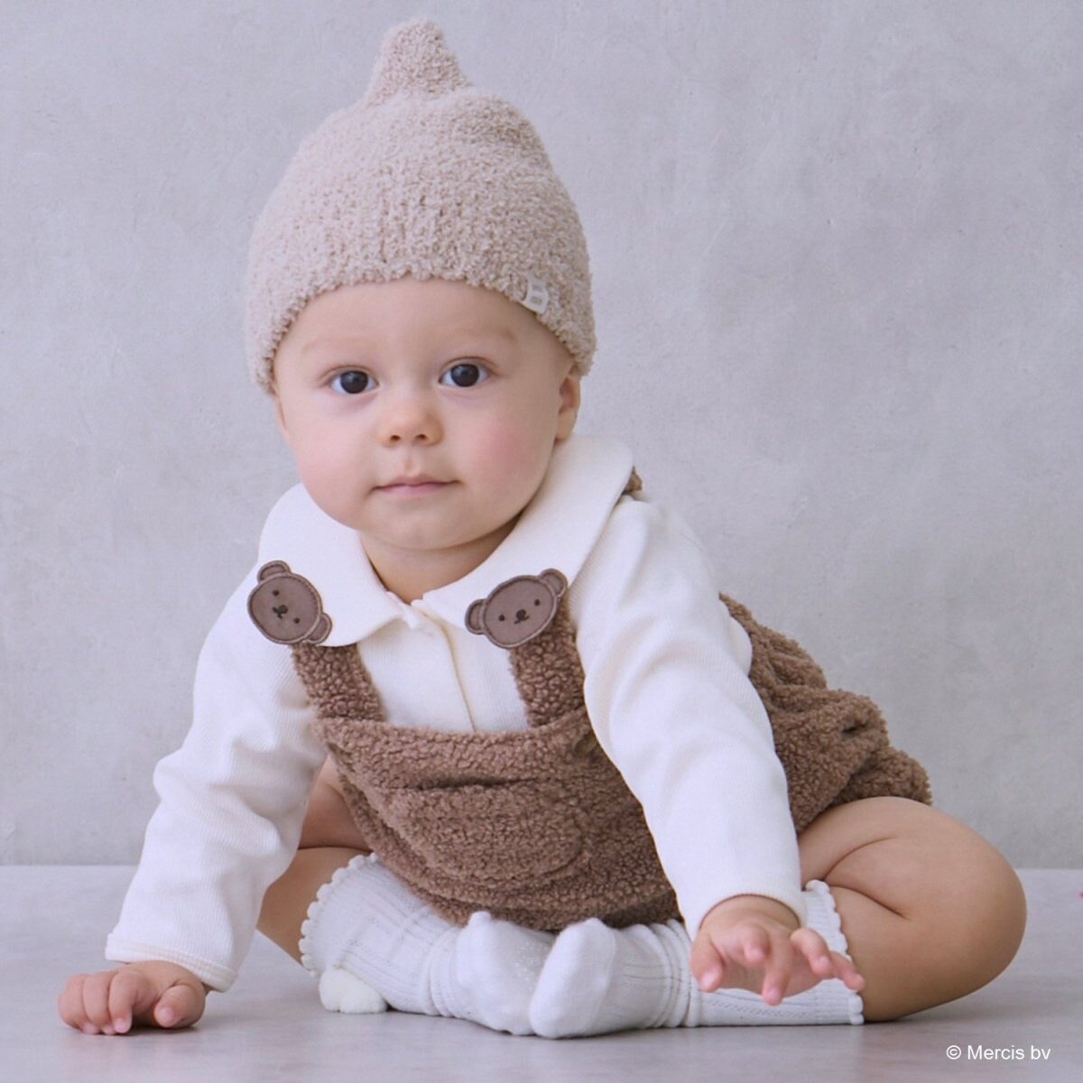 dick bruna】衿付きロンパース＋ボアサロペセット | プティマイン