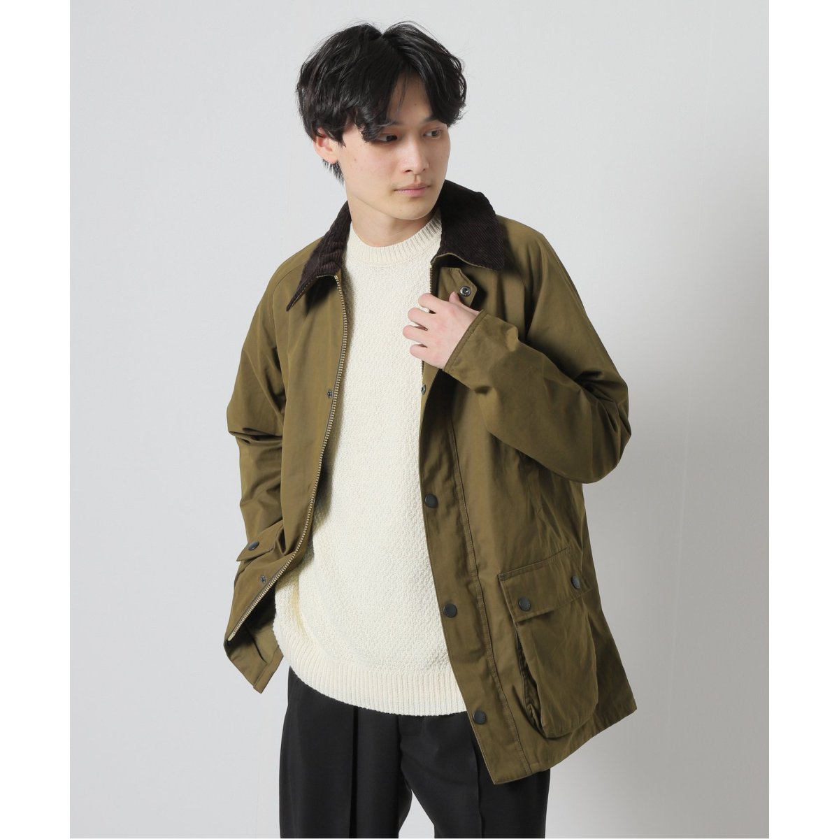 Barbour / バブアー】BEDALE SL PEACHED/ビデイル ピーチド
