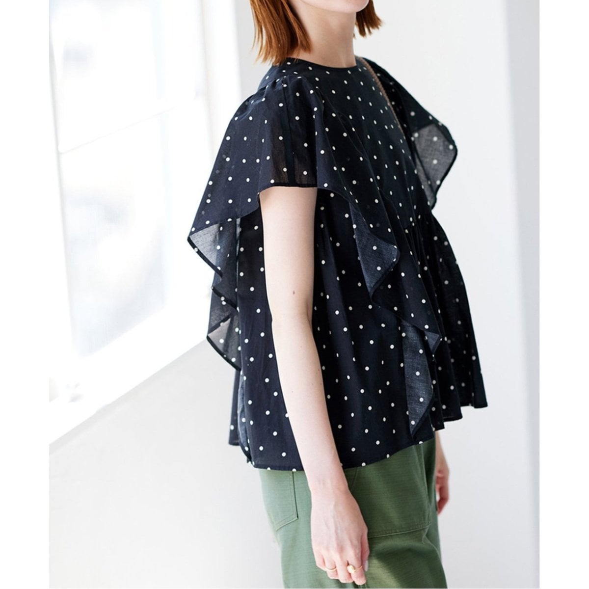 追加3》ドットフリルブラウス | ジャーナルスタンダード(JOURNAL