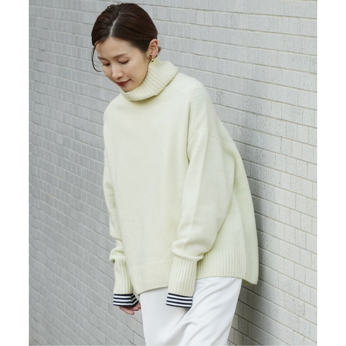 AQUAハイネックワイドプルオーバー | イエナ(IENA) | マルイウェブチャネル