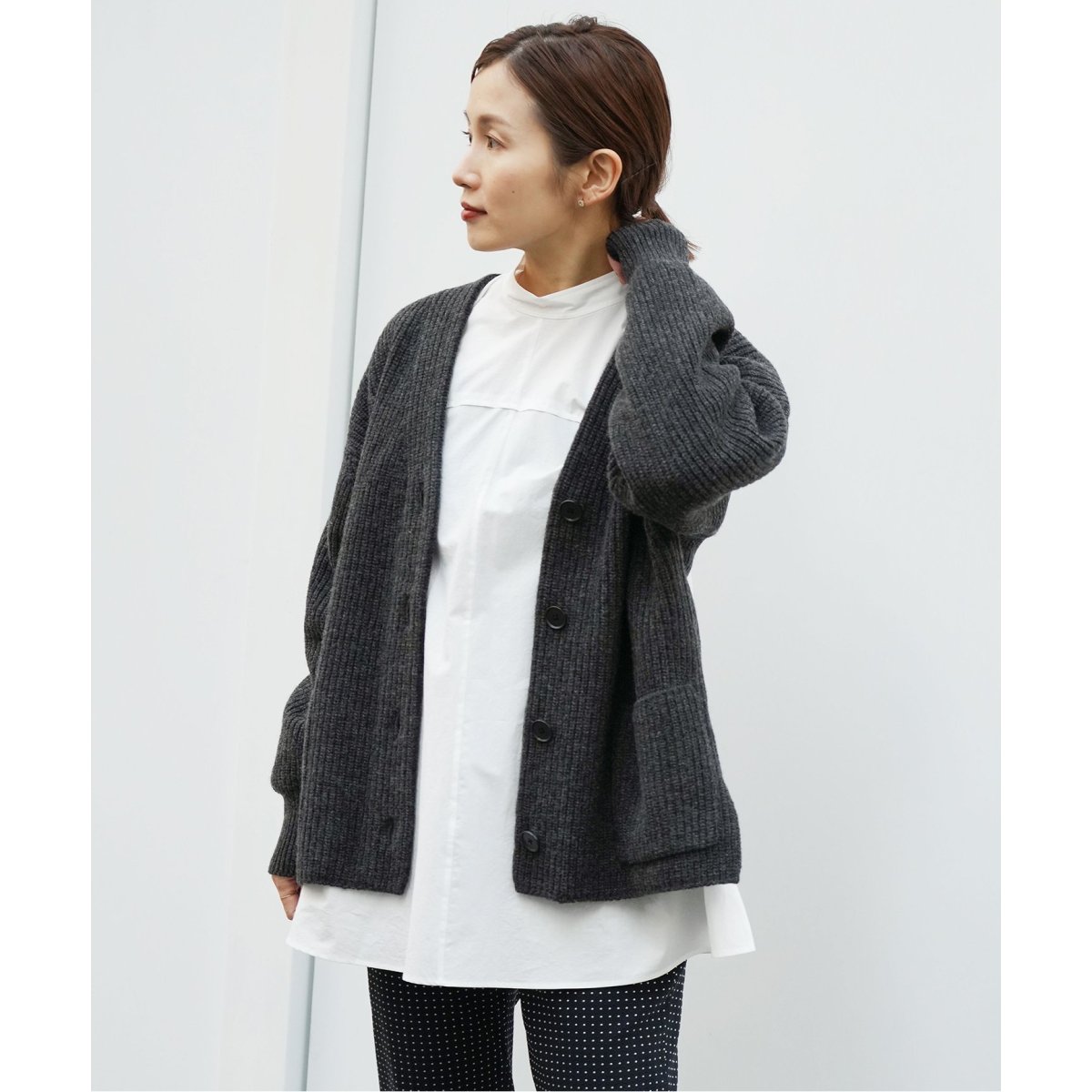 追加》AQUA畦ボックスシルエットカーディガン | イエナ(IENA) | マルイ