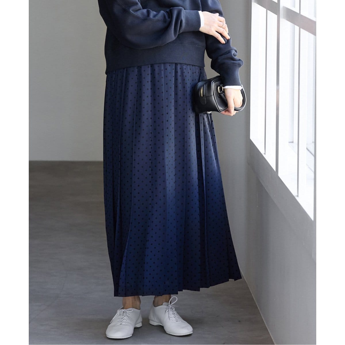 フロッキードットプリーツスカート | イエナ(IENA) | マルイウェブチャネル