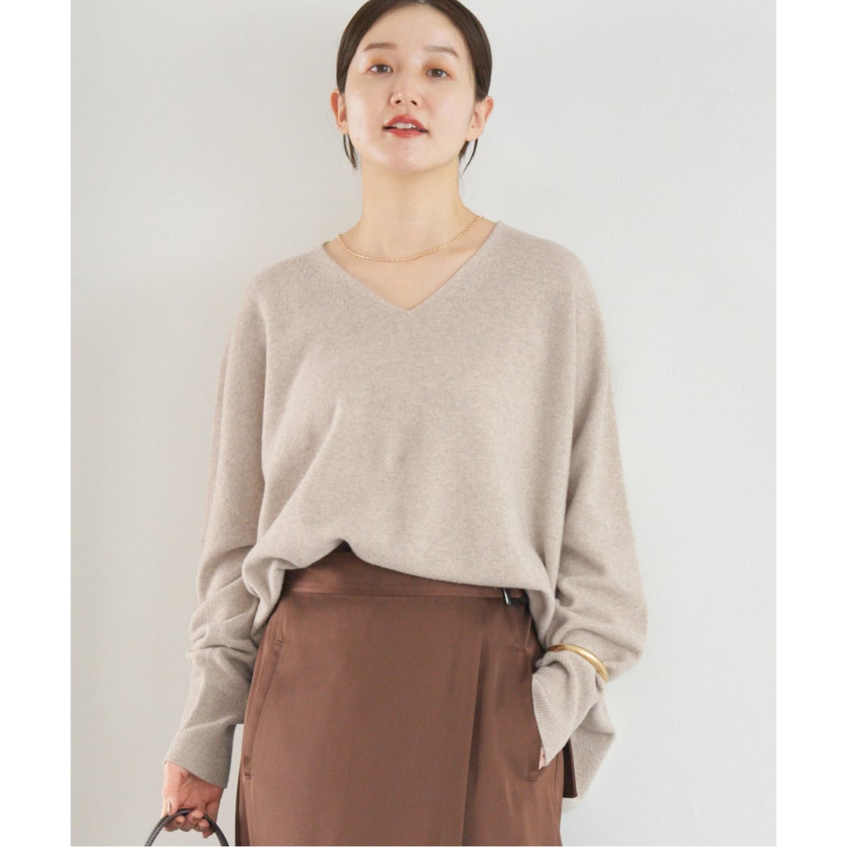 追加3》Fineニュージーウール ニュアンス Vプルオーバー | イエナ(IENA