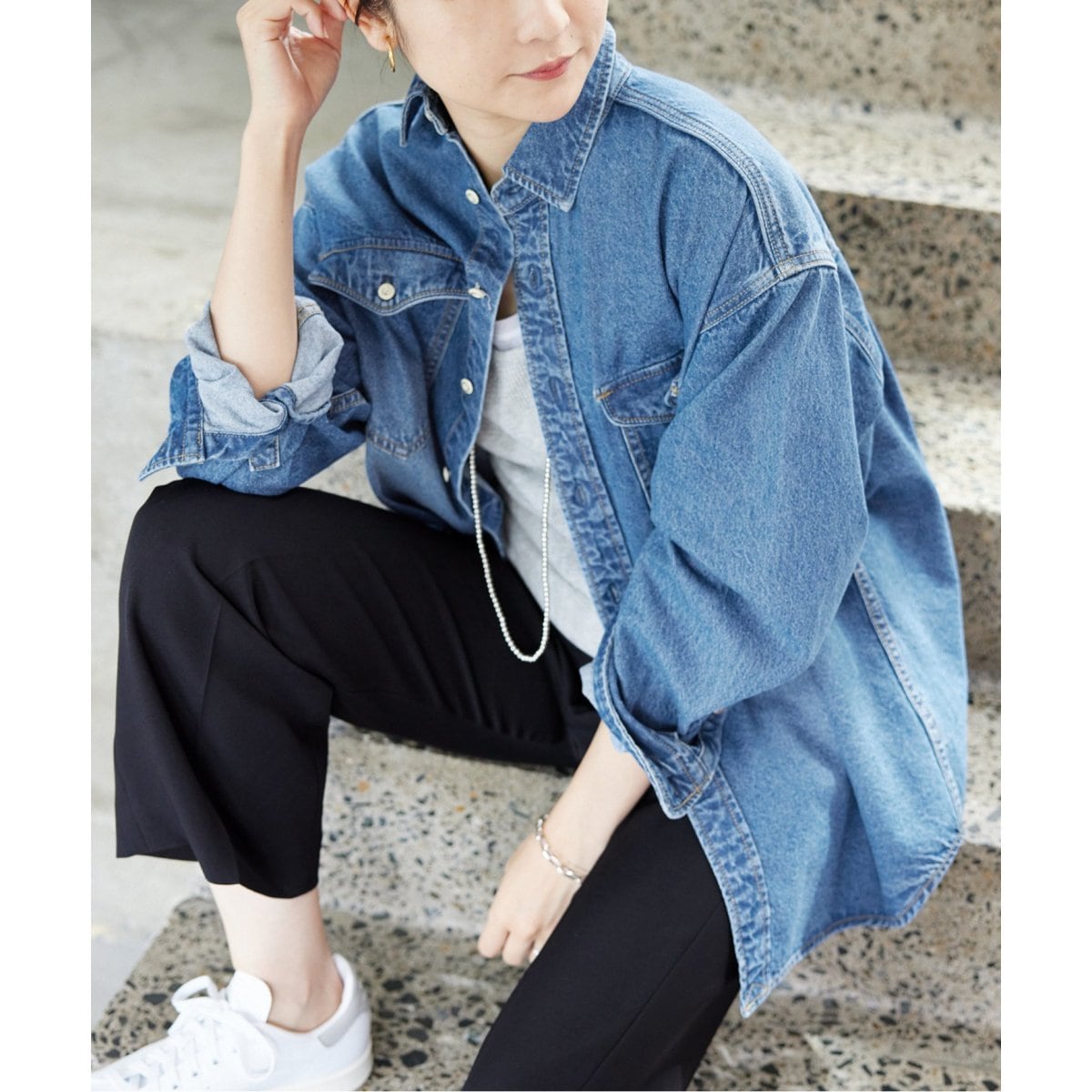 LE DENIM BDUシャツ | スローブ イエナ(SLOBE IENA) | マルイウェブ