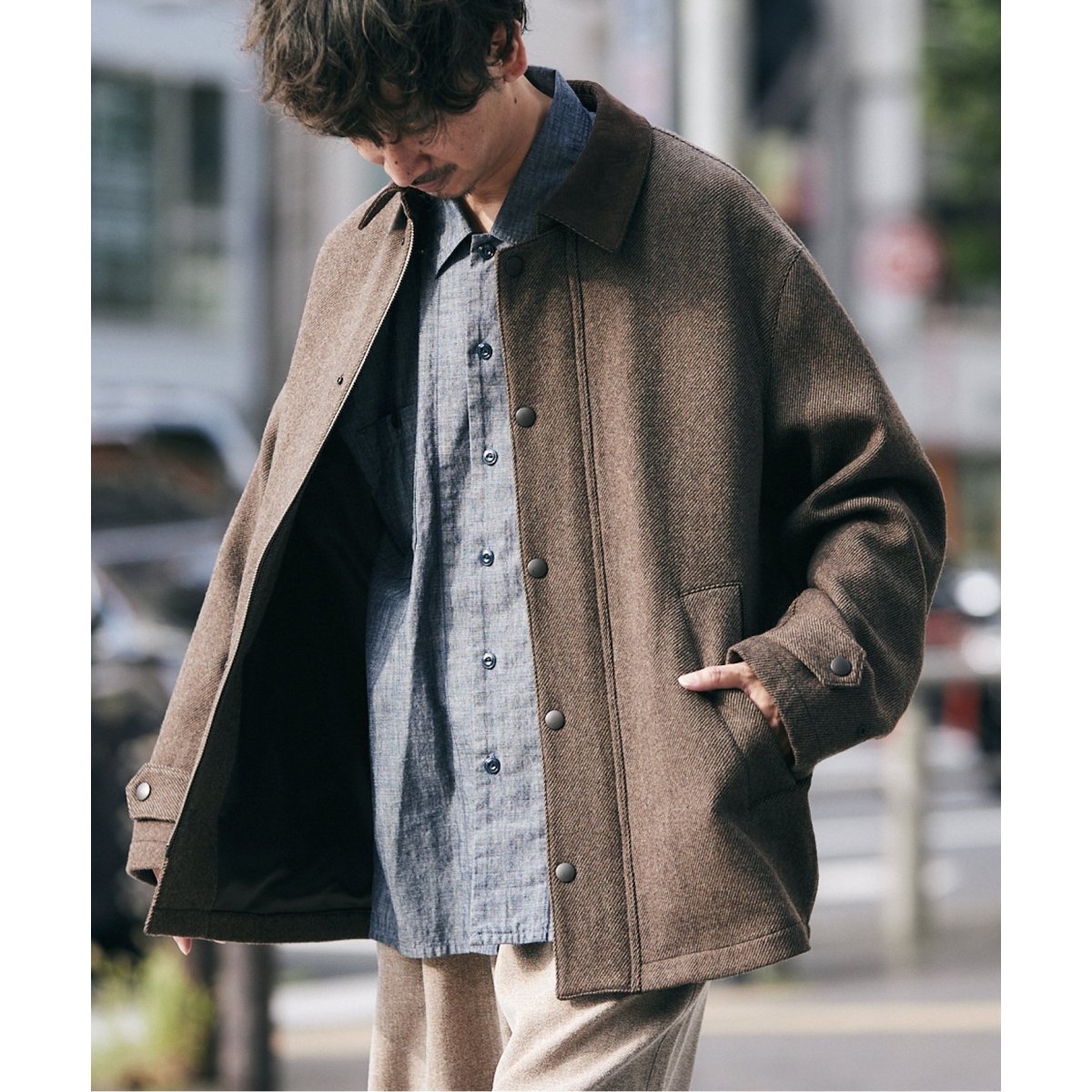 HIGH LAND WOOL ハンティング ショート ブルゾン | ジャーナル