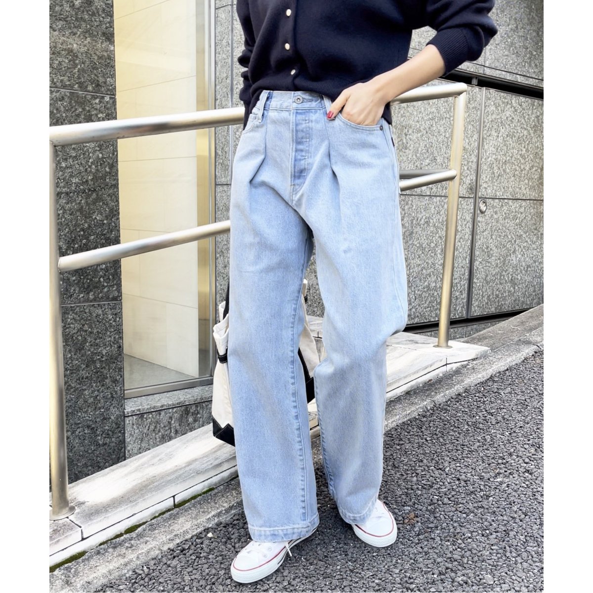 ≪追加≫5 1/2 LOOSE-LINE DENIM | スピック＆スパン(Spick and Span