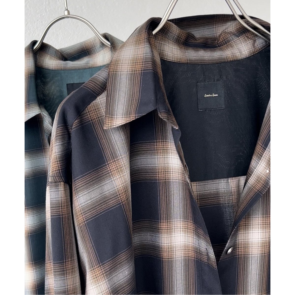 TRツイルチェックシャツ | スピック＆スパン(Spick and Span) | マルイ