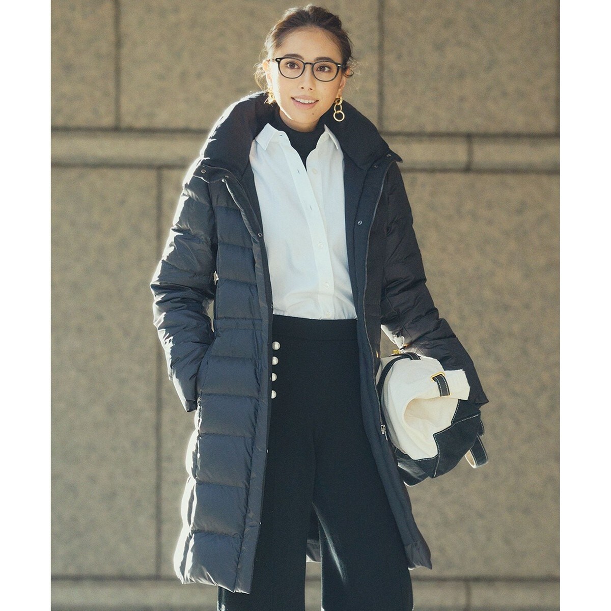 洗える】シレータフタ ロング ダウンコート | 23区(23KU) | マルイ