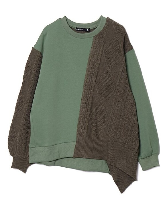 ケーブルでニットレーナー | アズノゥアズドゥバズ(as know as de base