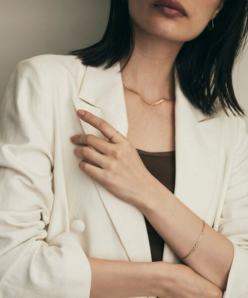 K10カットワーク極光細 リング （リング）｜COCOSHNIK / ココシュ