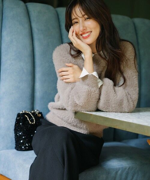 セール】 【洗える】シャギー ニット （ニット・セーター）｜ANY SIS