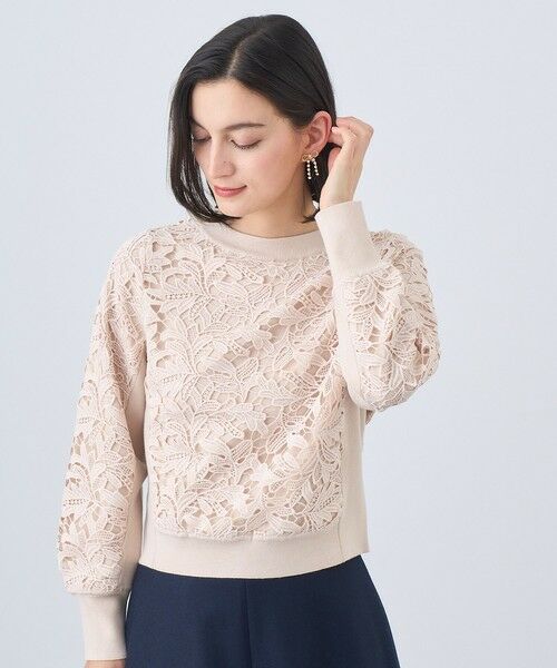 セール】 フイユレース プルオーバー （ニット・セーター）｜ANAYI