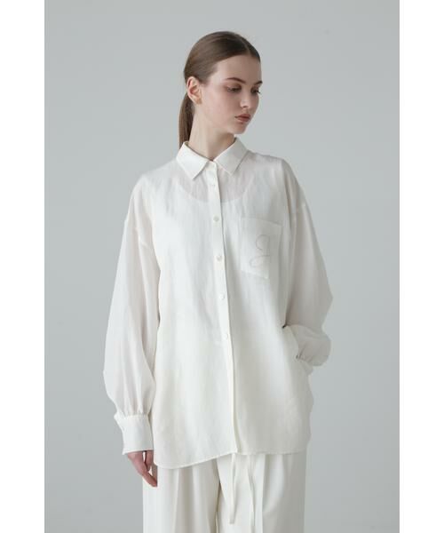 セール】 ◇ドライタッチアセテートブラウス （シャツ・ブラウス