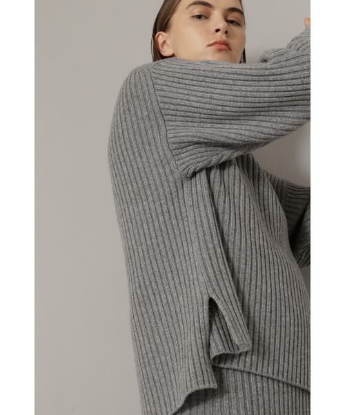 セール】 ◇ウールカシミヤリブニット （ニット・セーター）｜ADORE