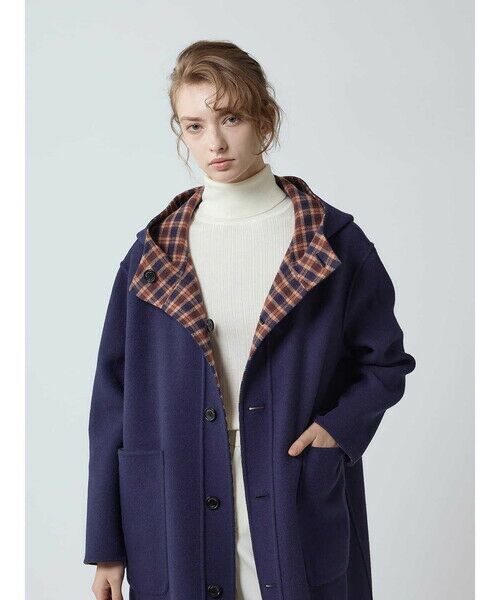 セール】 リバーシブルダッフルコート （その他アウター）｜Aquascutum