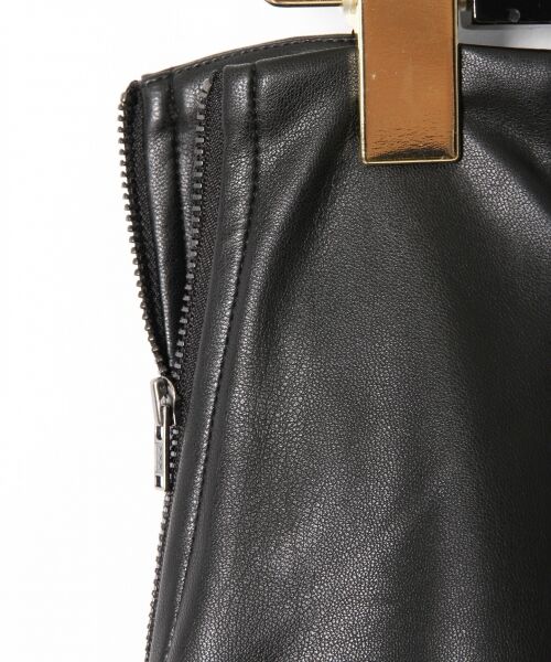 セール】 エコレザーフレアスカート （ミニ・ひざ丈スカート）｜GRACE