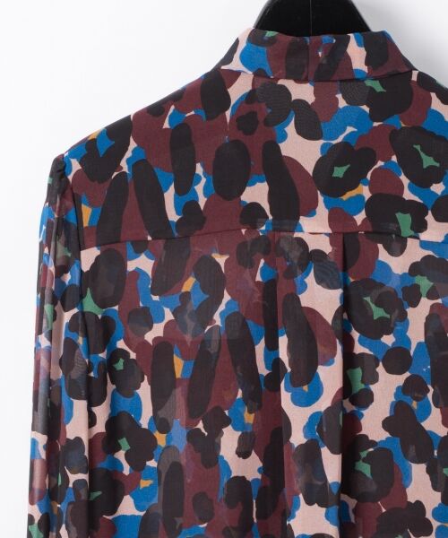 シフォンプリントボウタイブラウス （トップス）｜GRACE CONTINENTAL