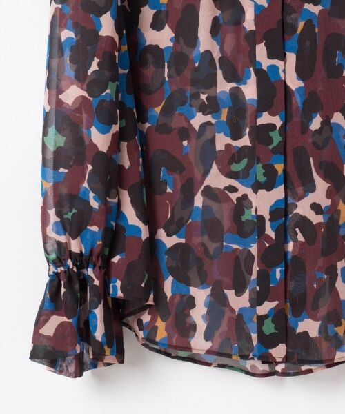 シフォンプリントボウタイブラウス （トップス）｜GRACE CONTINENTAL