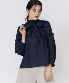 M Maglie le cassetto》ラメスパンコールツイードブラウス （シャツ