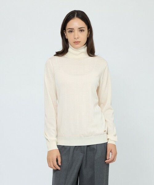 セール】 ウォッシャブルウール タートルネックニット （ニット