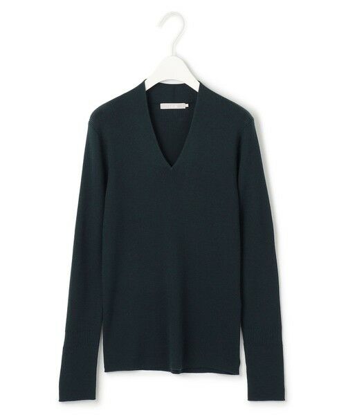 新色追加・洗える】エクストラファインメリノ Vネックプルオーバー