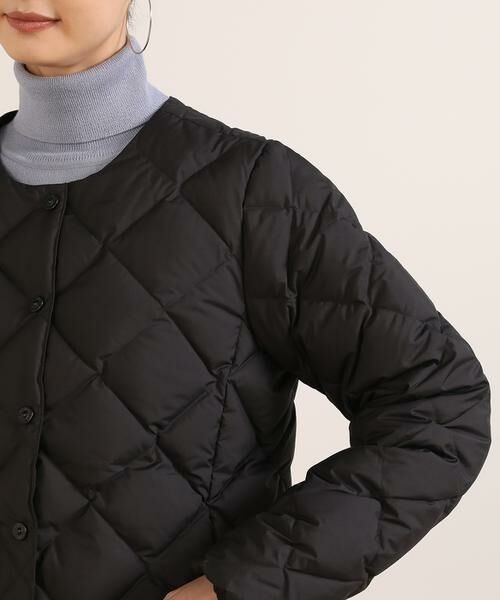 クルーネックダウンジャケット《TAION & LIMONTA EAST》 （ダウン