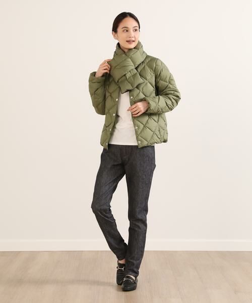 クルーネックダウンジャケット《TAION & LIMONTA EAST》 （ダウン