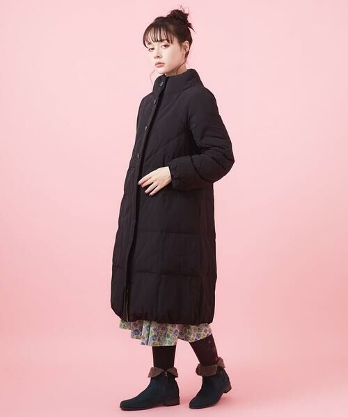 セール】 ナイロンワッシャーロングダウンコート （ダウンジャケット