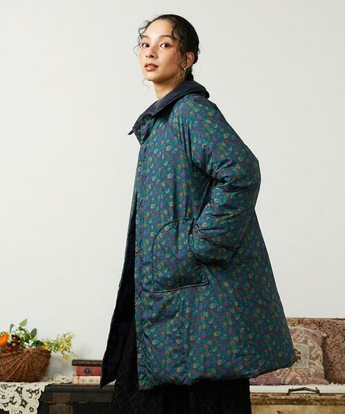 セール】 【リバーシブル】Flor Alta ロングダウンコート （ダウン