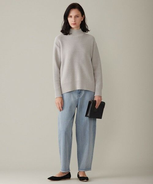 洗える】ウスカルデニム カーブパンツ （デニムパンツ）｜自由区