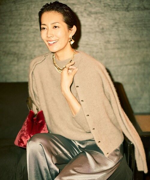 SHIHOさん着用】ヘアリーフォックスプルオーバー ニット （ニット