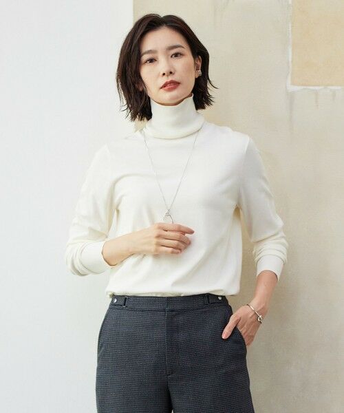 洗える】PRINCE タートルネック ニット （ニット・セーター）｜L size