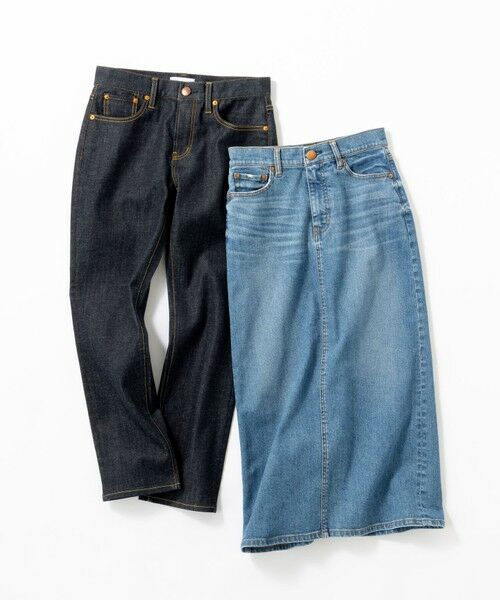 Oggi4月号掲載/洗える】23区DENIM ストレッチ デニムスカート （デニム
