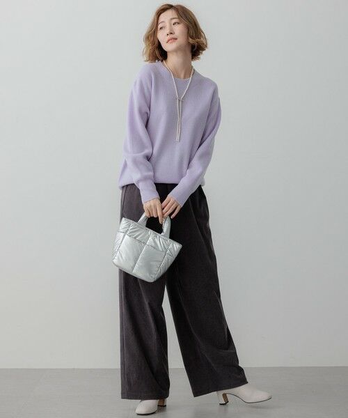 セール】 【洗える】ウールカシミヤ クルーネック ニット （ニット