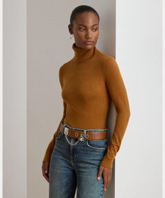 ストレッチ リブド タートルネック （ニット・セーター）｜POLO RALPH