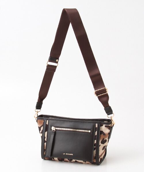 セール】 リサイクルレザー フラップショルダー （ショルダーバッグ