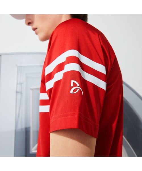 セール】 「ノバク・ジョコビッチ」ダブルストライプポロシャツ