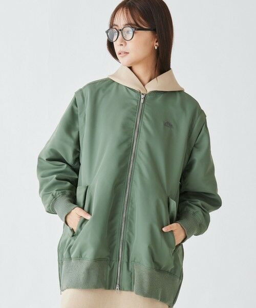 セール】 2WAY 撥水 デタッチャブルスリーブボンバージャケット