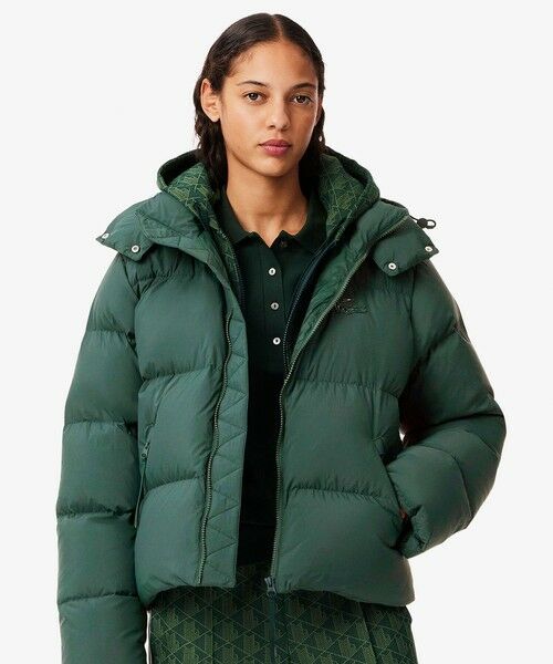 セール】 ウィメンズ ボリュームハイネック ナイロンショート ダック