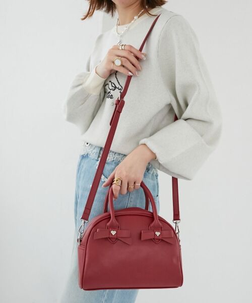 セール】 ハートリボンミニボストン （ボストンバッグ）｜MAJESTIC