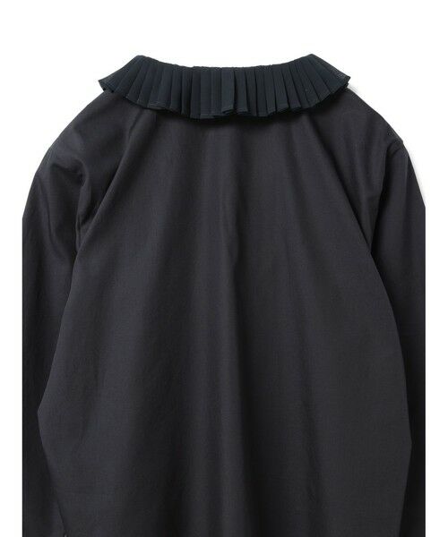 セール】 mizuiro ind プリーツカラーシャツ （シャツ・ブラウス