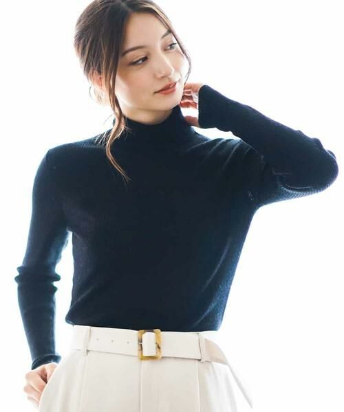 セール】 ベーシックタートルネックリブニット （ニット・セーター