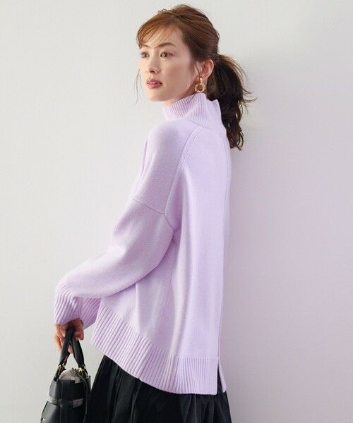 セール】 【好評につき新色追加/CLASSY.1月号掲載】ウールカシミヤ