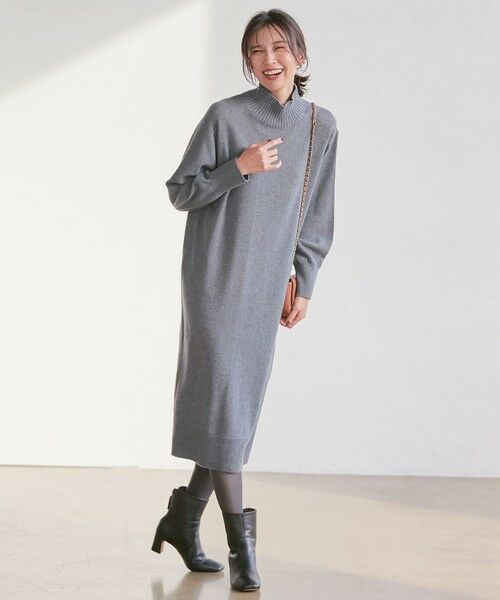 セール】 【CLASSY.12月号掲載】】ウールカシミヤブレンド ハイネック