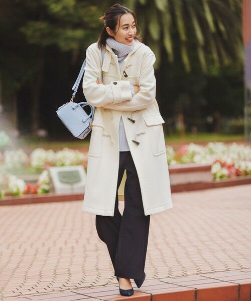 セール】 ヘリンボーン ダッフルコート （ダッフルコート）｜23区