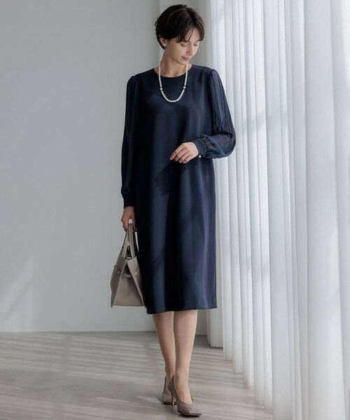 セットアップ対応】トリアセダブルジョーゼット シフォンスリーブ