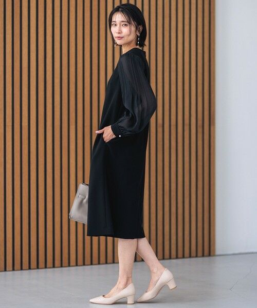 セットアップ対応】トリアセダブルジョーゼット シフォンスリーブ