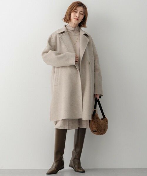 滝沢眞規子さん着用/Oggi掲載】MANTECOPure リバーコート （その他