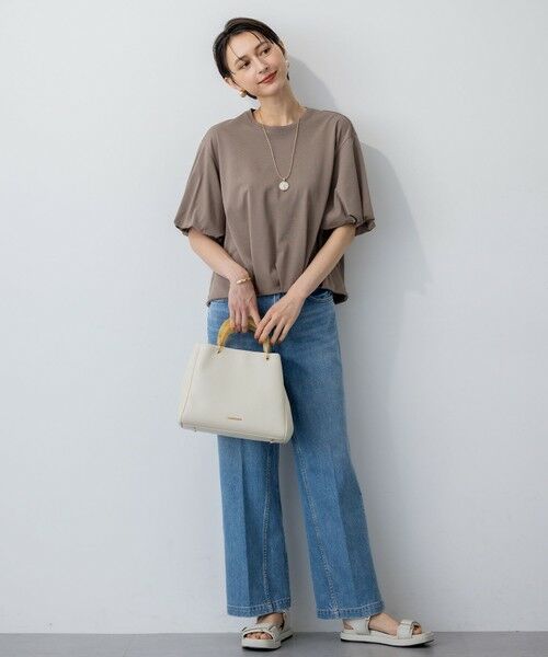 RED CARD TOKYO×23区】デニム ワイドパンツ （デニムパンツ）｜23区