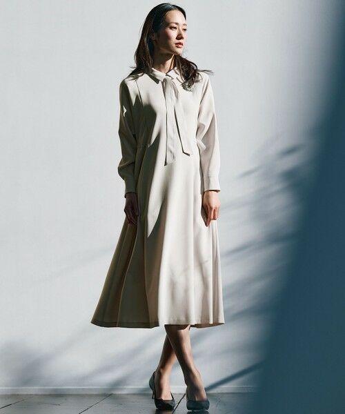 セール】 【VERYコラボ】トリアセダブルジョーゼット つけ襟 ボウタイ